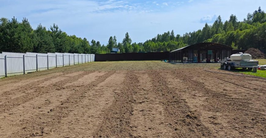 Подготовка почвы под засев газона