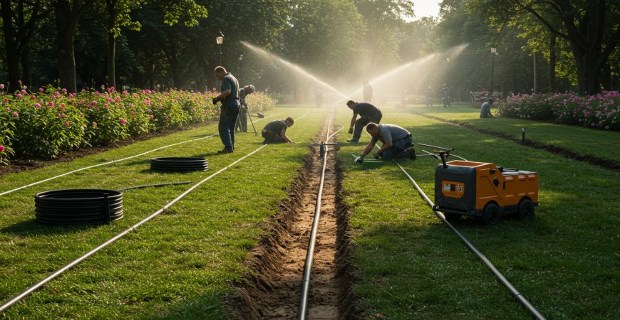 Проектирование и монтаж систем автополива